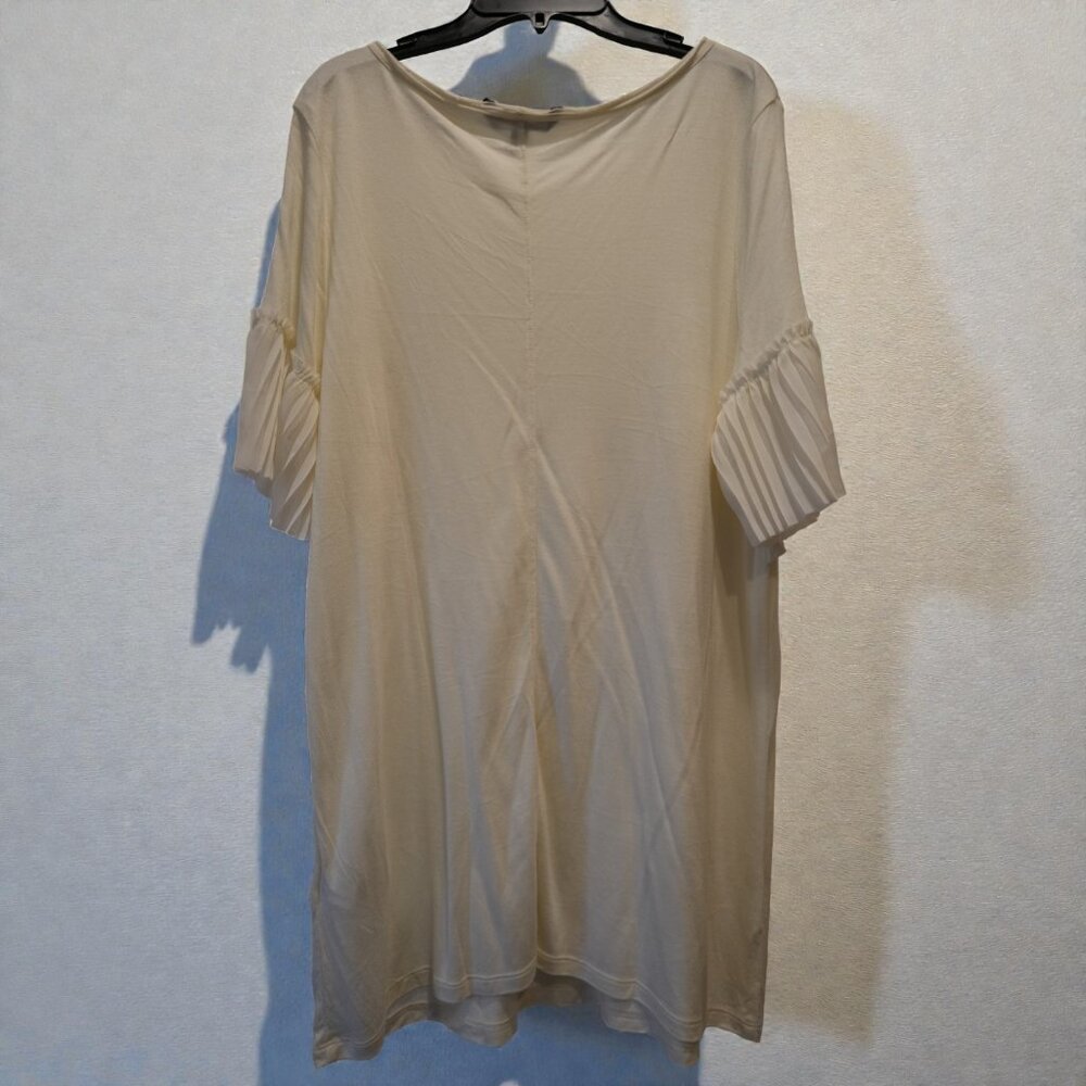 Pleated Ruffle Top